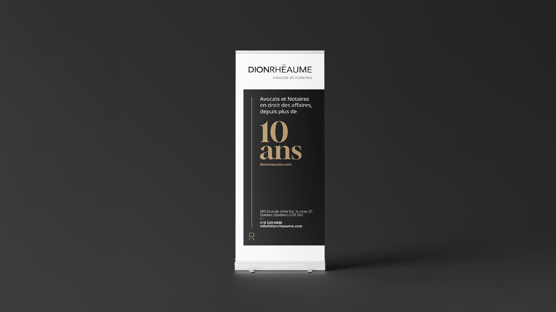 Roll-up 10 ans