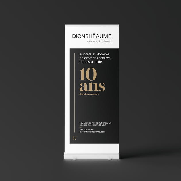 Roll-up 10 ans